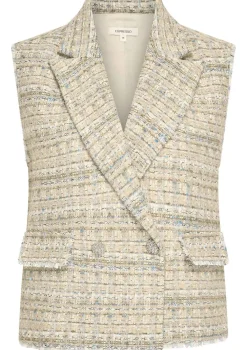 Gilets|Blazers & Jasjes>EXPRESSO GILET Beige