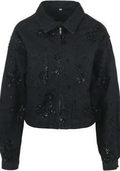 Blazers & Jasjes>FASHION PROJECT DENIMJACK Zwart