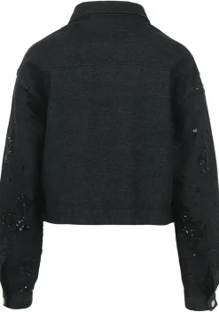 Blazers & Jasjes>FASHION PROJECT DENIMJACK Zwart