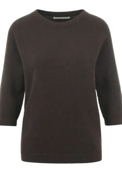 Truien>FASHION PROJECT TRUI KORTE MOUW Bruin