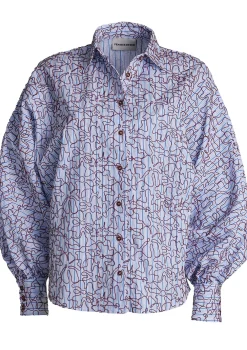 Blouses>FEMMES DU SUD BLOUSE Blauw