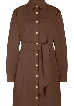 Jurken>FIFTH HOUSE JURK Bruin