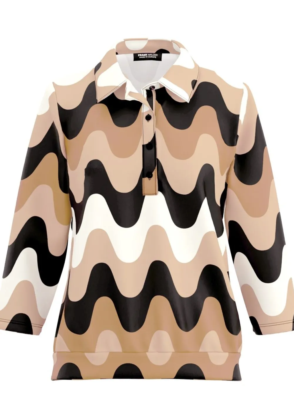 Blouses>FRANK WALDER BLOUSE Beige