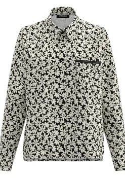 Blouses>FRANK WALDER BLOUSE Zwart