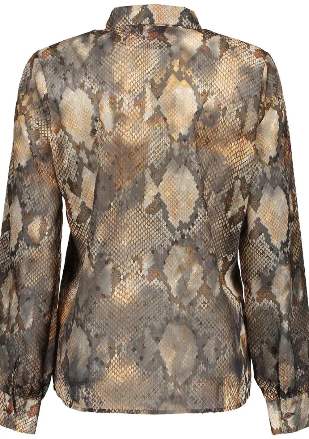 Blouses>GEISHA BLOUSE Grijs