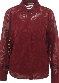 Blouses>GEISHA BLOUSE Rood