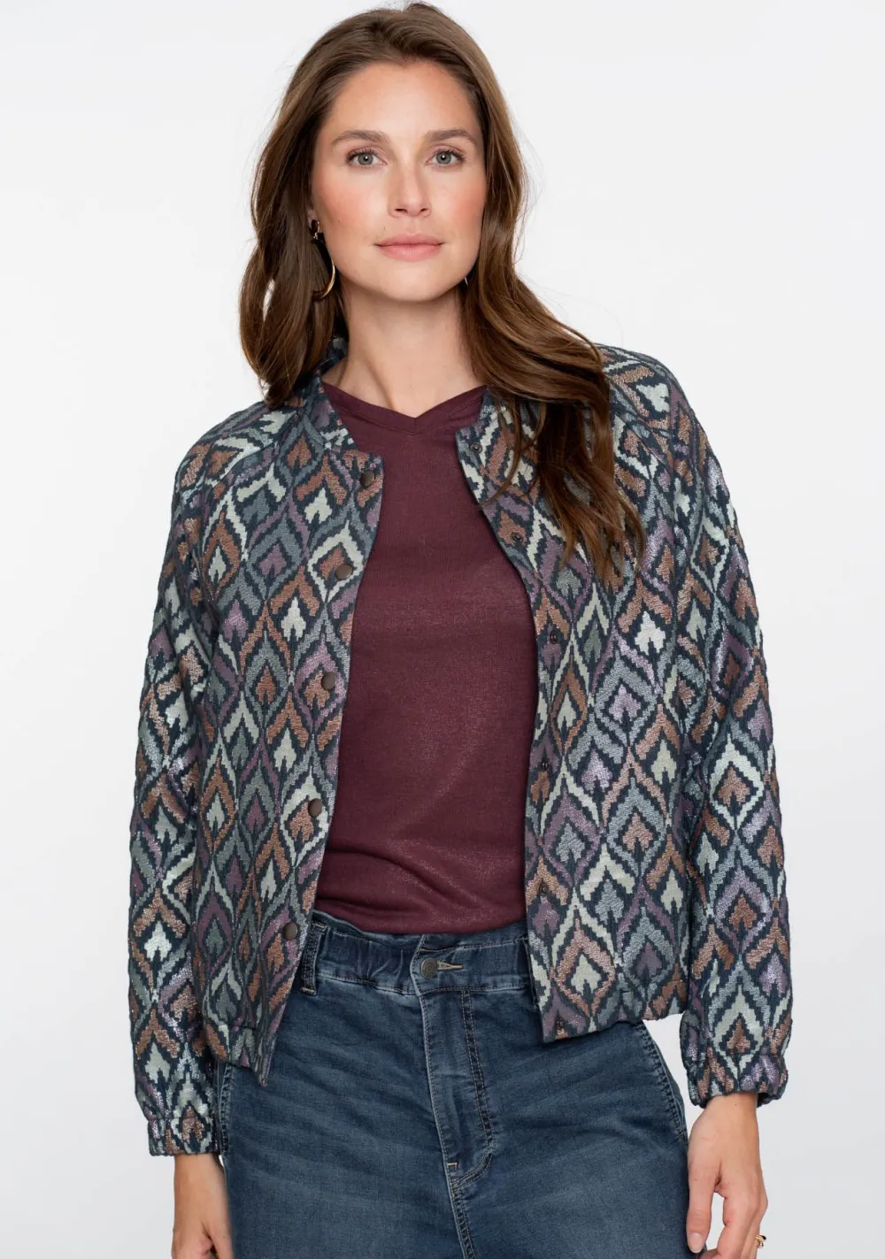 Blazers & Jasjes>GEISHA JASJE Blauw