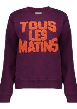 Sweaters|Truien>GEISHA SWEATER Paars