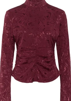 Blouses>GESTUZ BLOUSE Rood