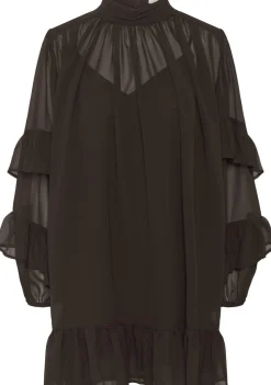 Jurken>GESTUZ JURK Bruin