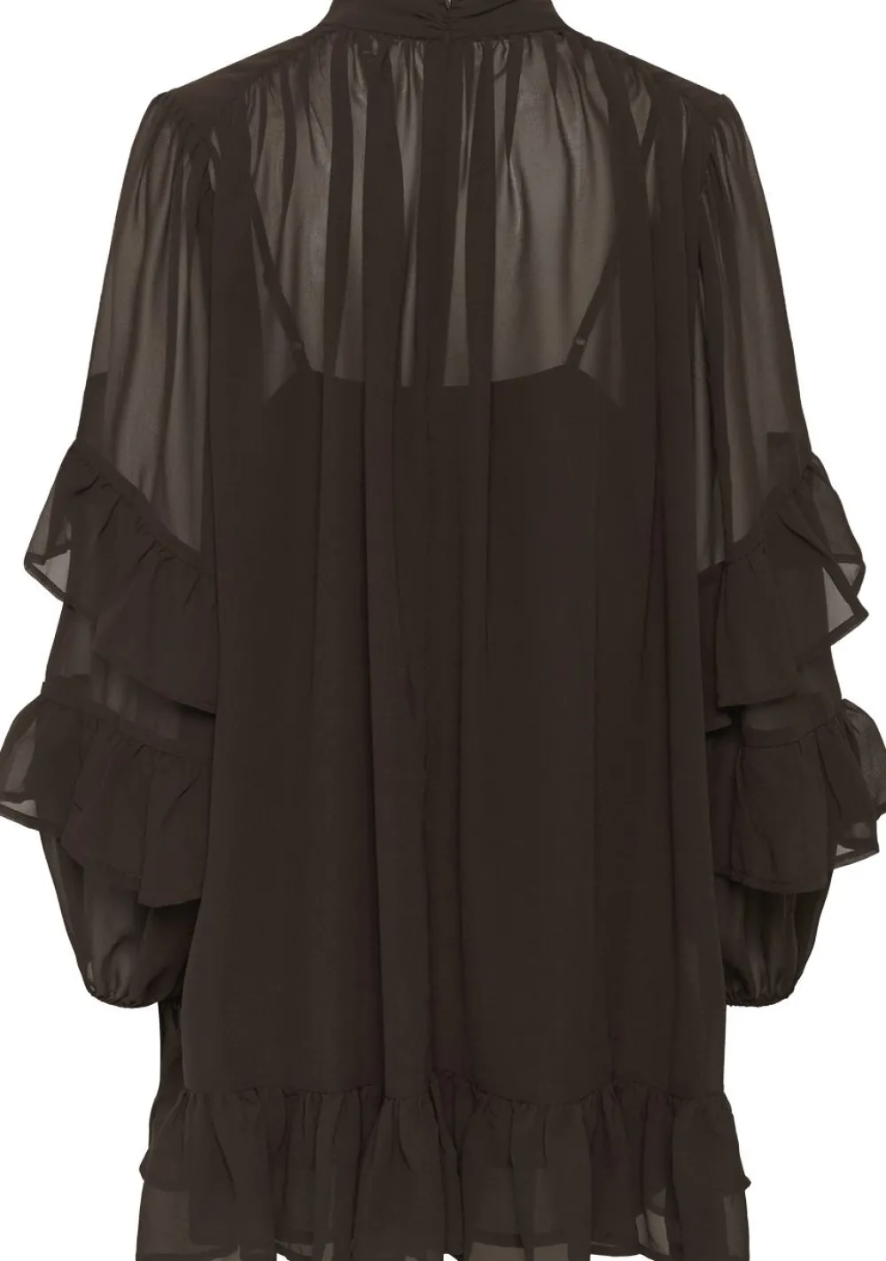 Jurken>GESTUZ JURK Bruin