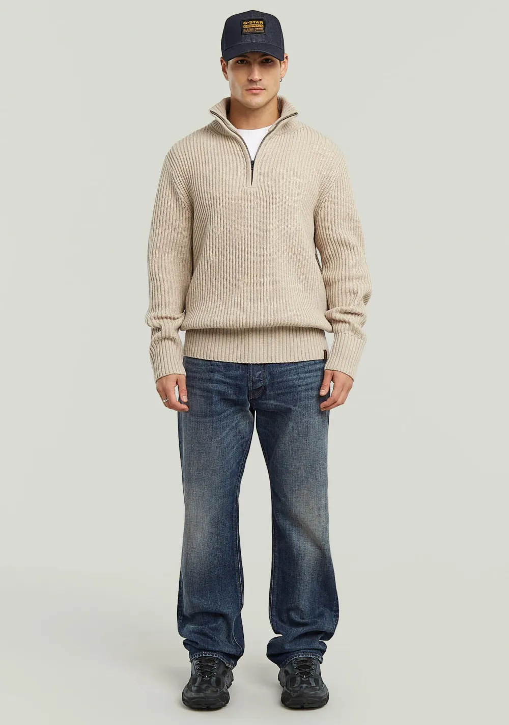 Truien>G-STAR TRUI Beige