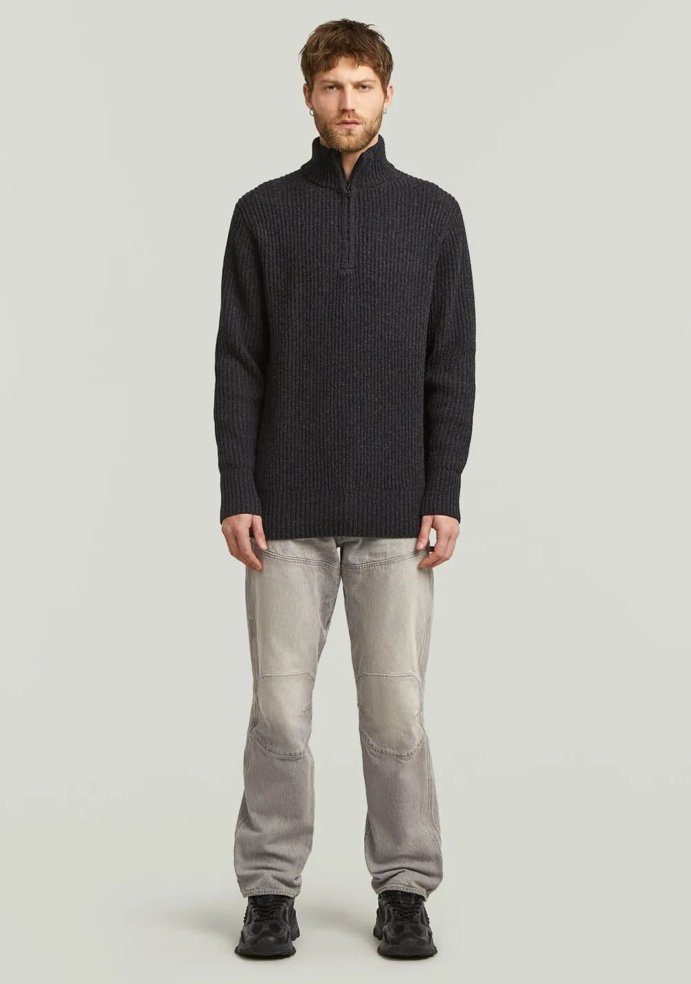 Truien>G-STAR TRUI Grijs