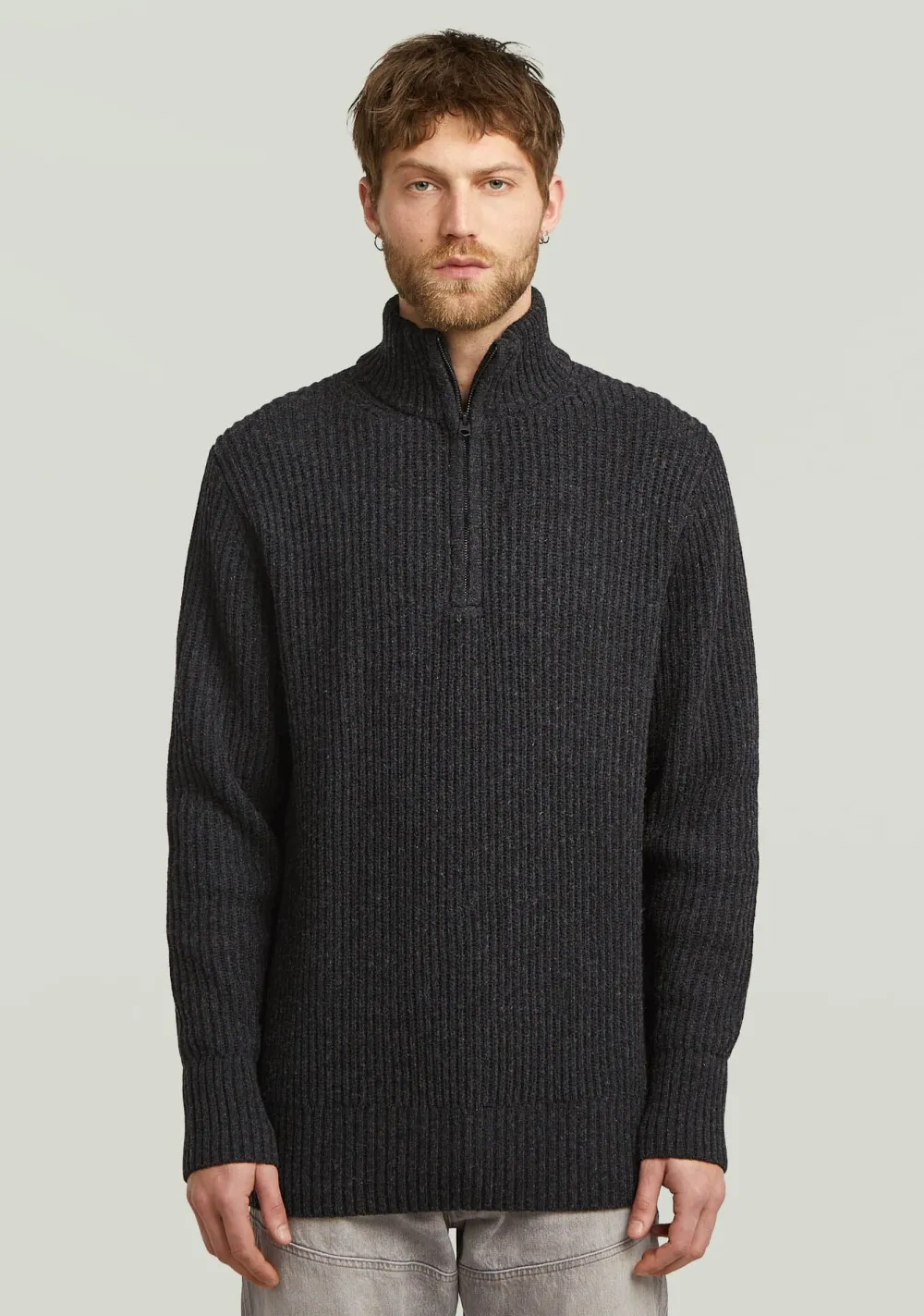 Truien>G-STAR TRUI Grijs