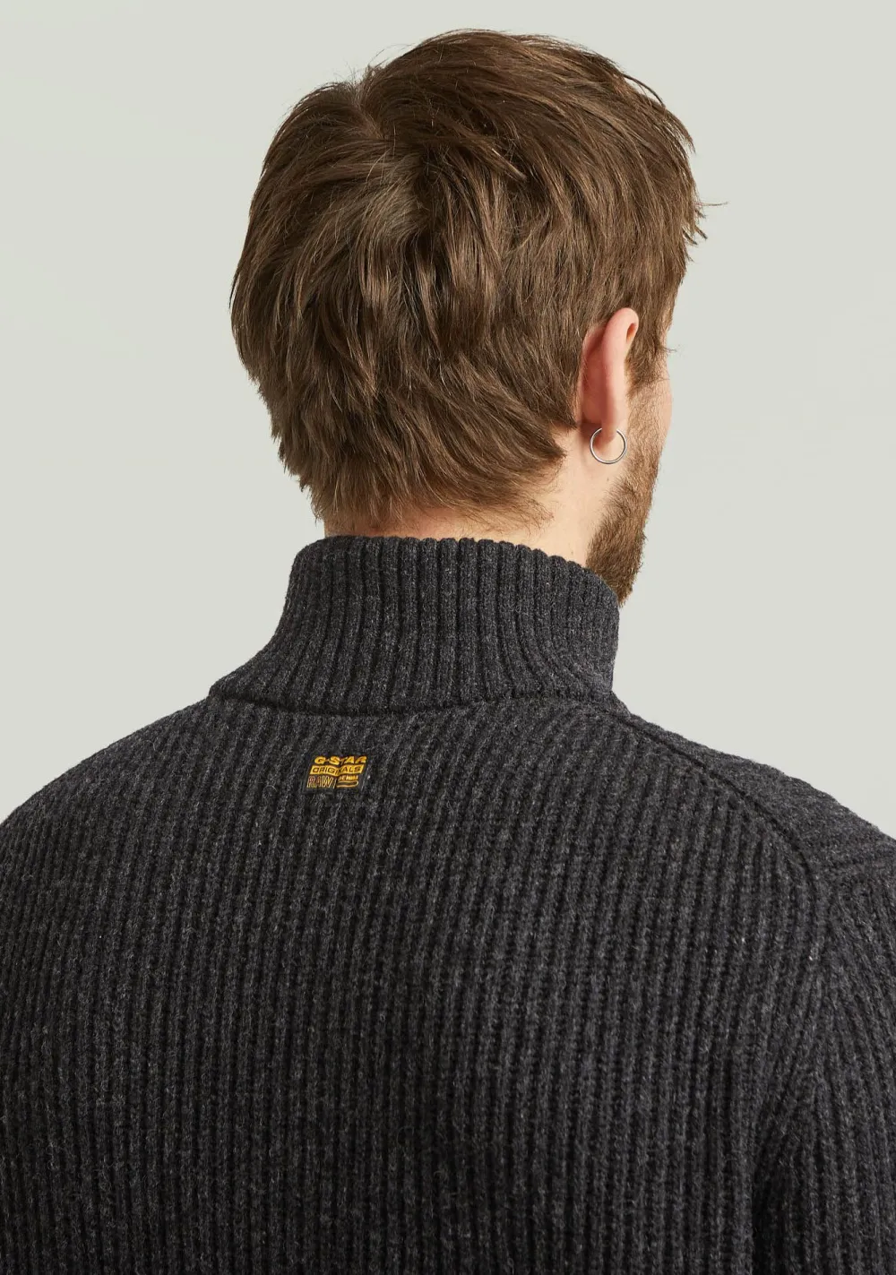 Truien>G-STAR TRUI Grijs