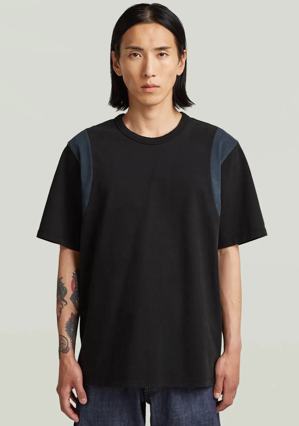 T-Shirts>G-STAR TSHIRT Zwart