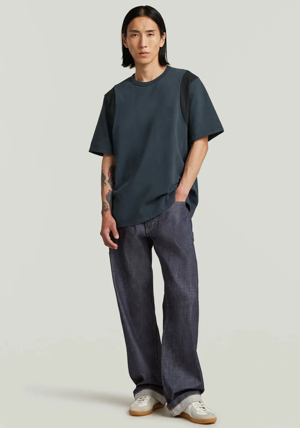 T-Shirts>G-STAR TSHIRT Blauw