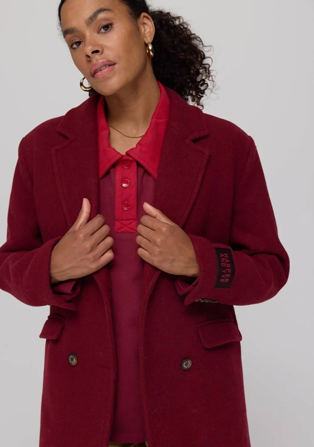 Winterjassen|Jassen>HARPER & YVE MANTEL Rood