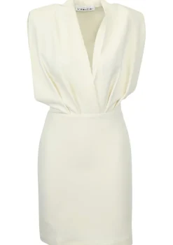 Jurken>HAUTE L'AMITIÉ JURK Off white