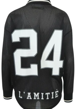 Shirts>HAUTE L'AMITIÉ POLOSHIRT Zwart