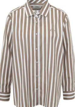 Blouses>H.V. POLO BLOUSE Beige