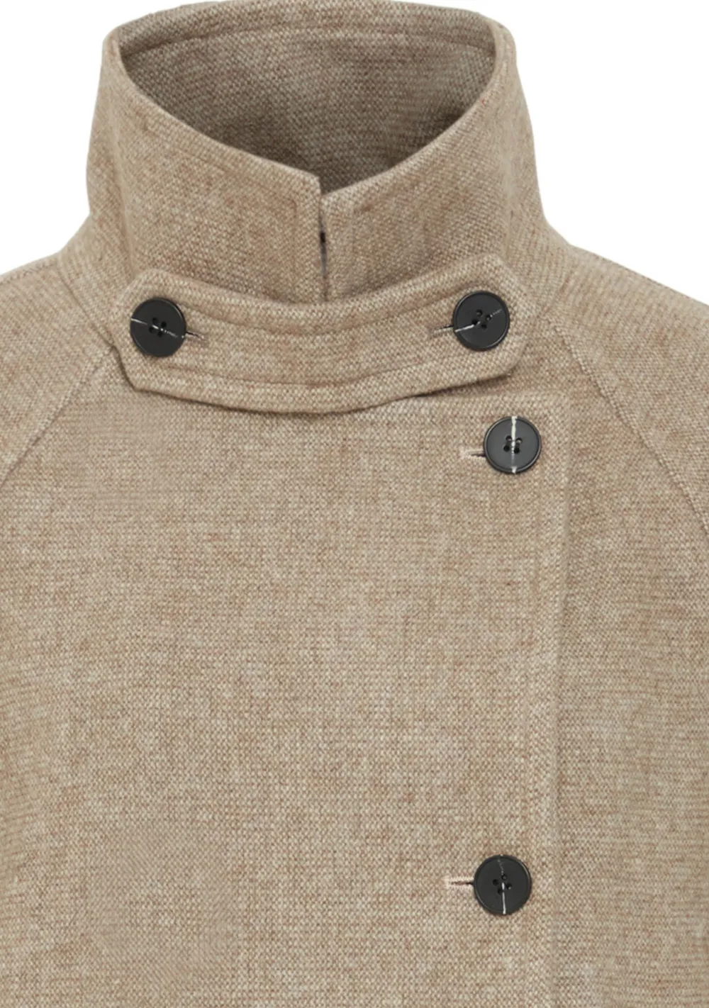 Winterjassen|Jassen>ICHI MANTEL Beige