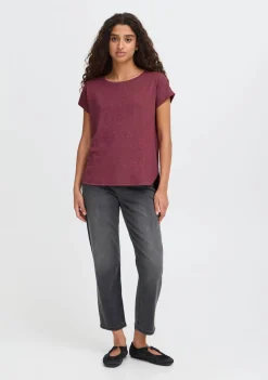 Shirts>ICHI SHIRT Rood