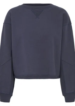 Sweaters|Truien>ICHI SWEATER Blauw