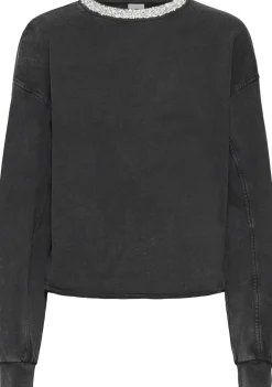 Sweaters|Truien>ICHI SWEATER Grijs