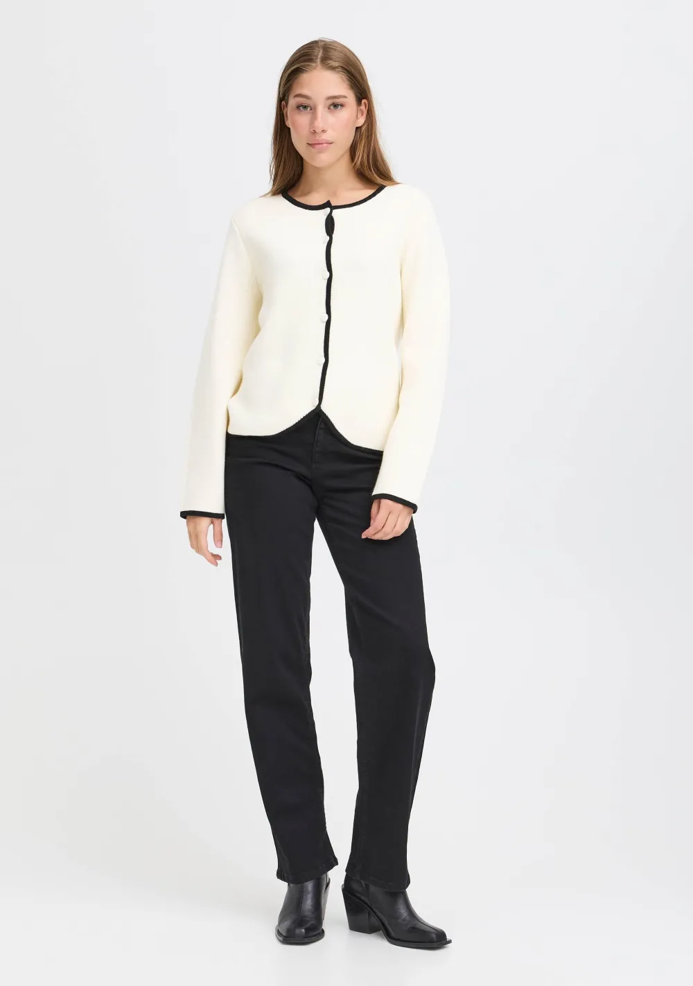 Vesten>ICHI VEST Beige