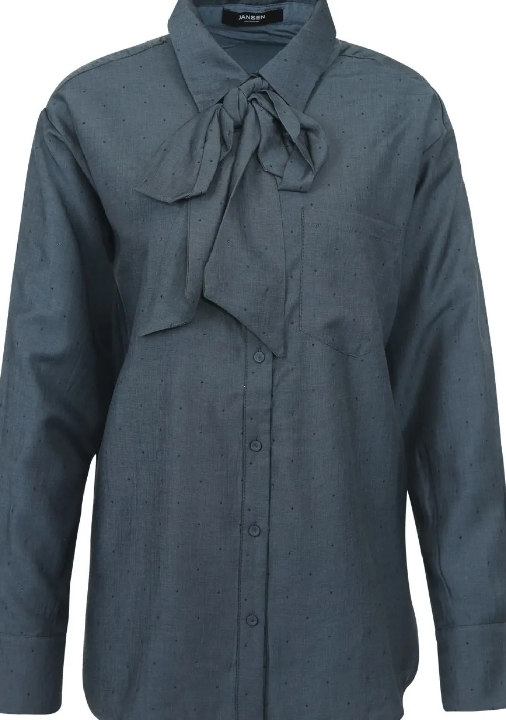 Blouses>JANSEN AMSTERDAM BLOUSE Blauw