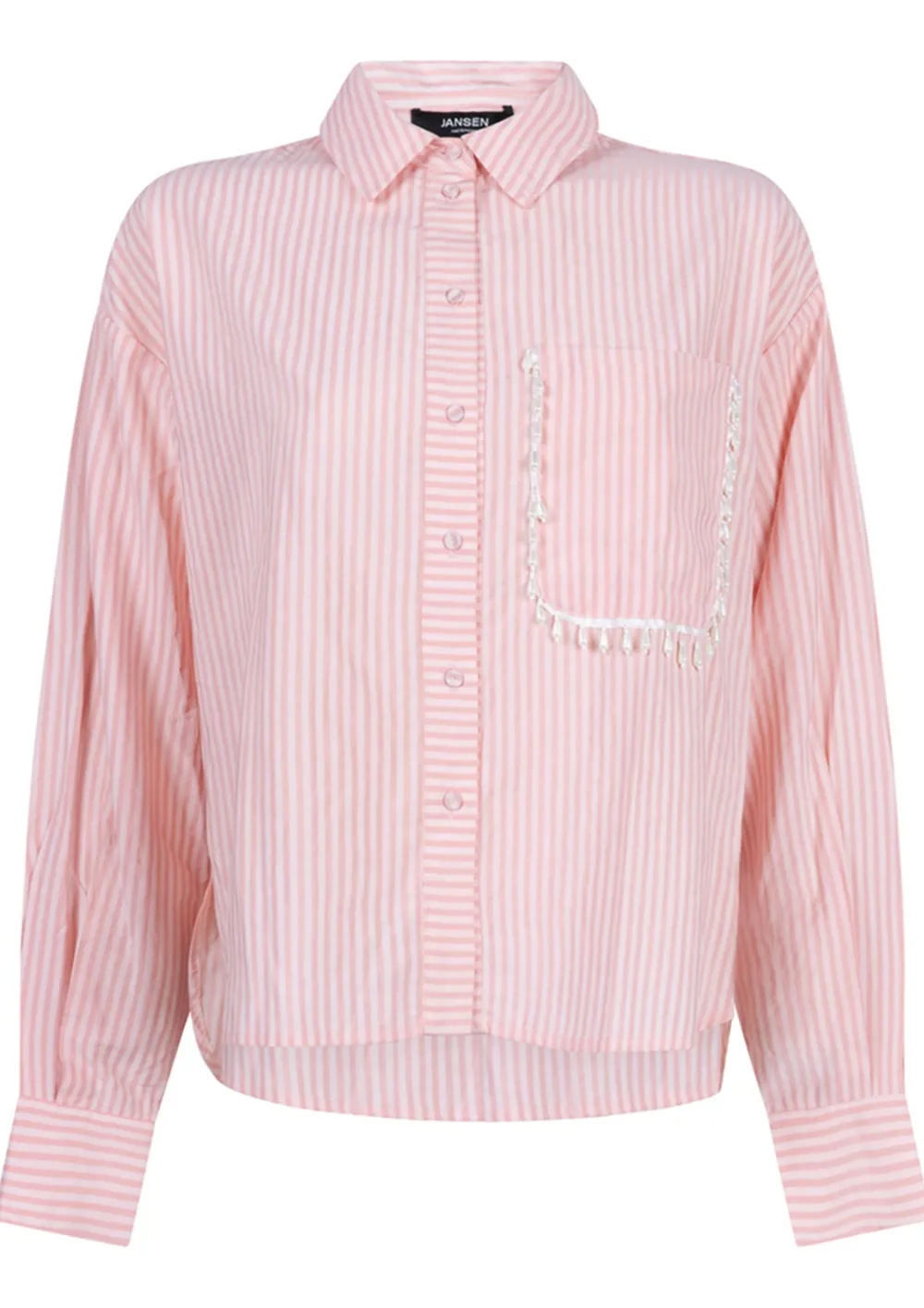 Blouses>JANSEN AMSTERDAM BLOUSE Roze