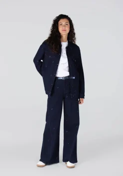Blazers & Jasjes|Pakken & Co-Ords>JANSEN AMSTERDAM DENIMJACK Blauw