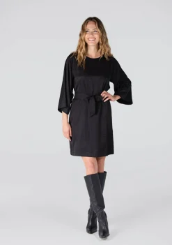 Jurken>JANSEN AMSTERDAM JURK Zwart