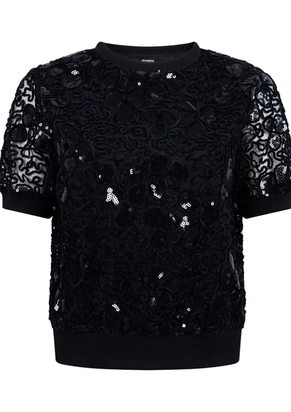 Shirts>JANSEN AMSTERDAM SHIRT Zwart