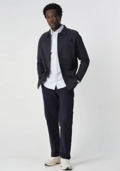 Overshirts>J.C RAGS OVERSHIRT Blauw