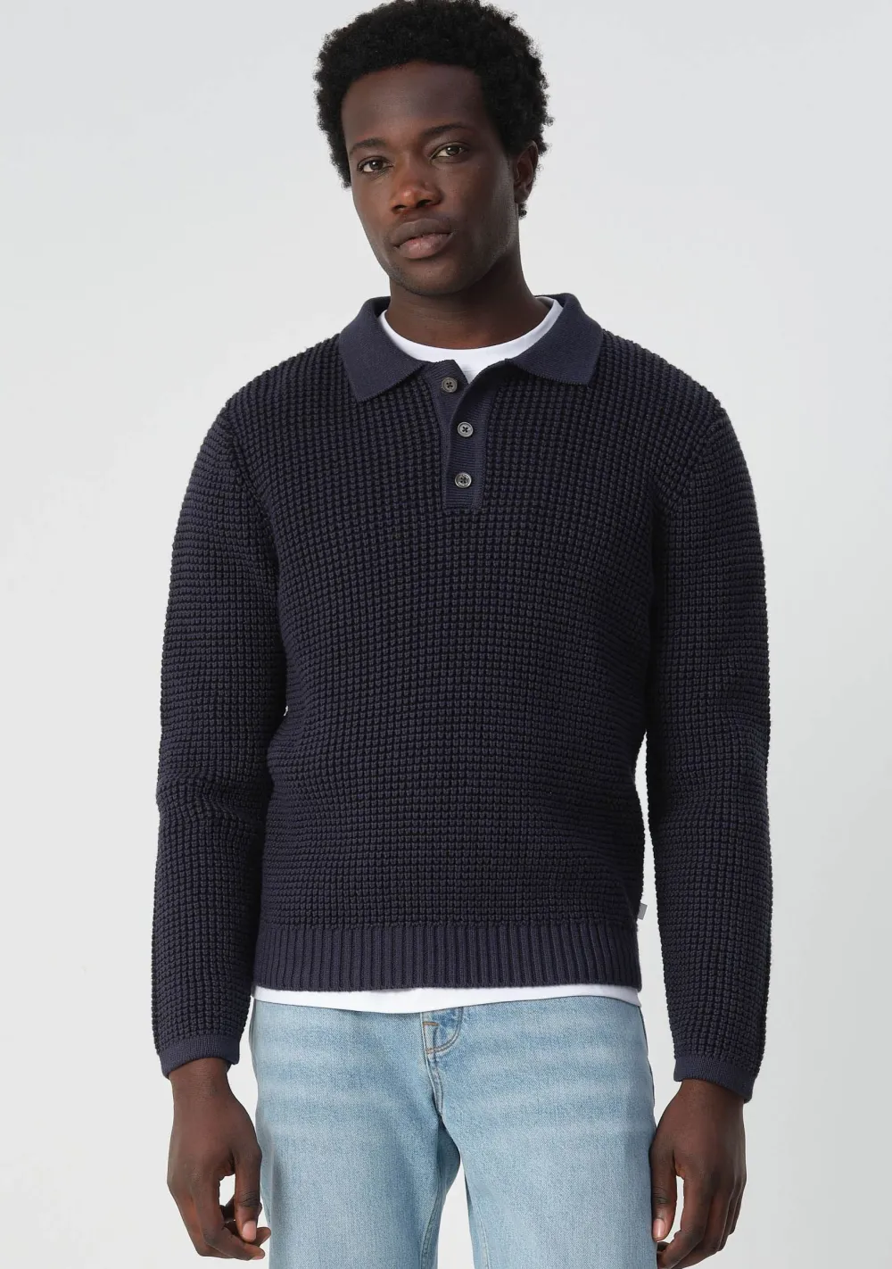 Polo's>J.C RAGS POLO Blauw