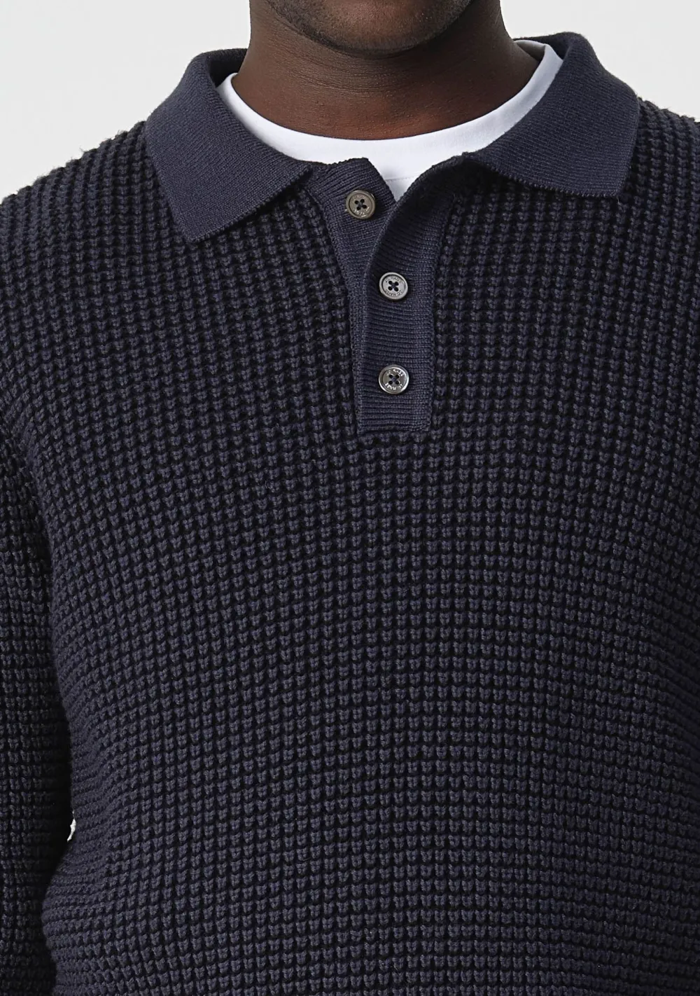 Polo's>J.C RAGS POLO Blauw