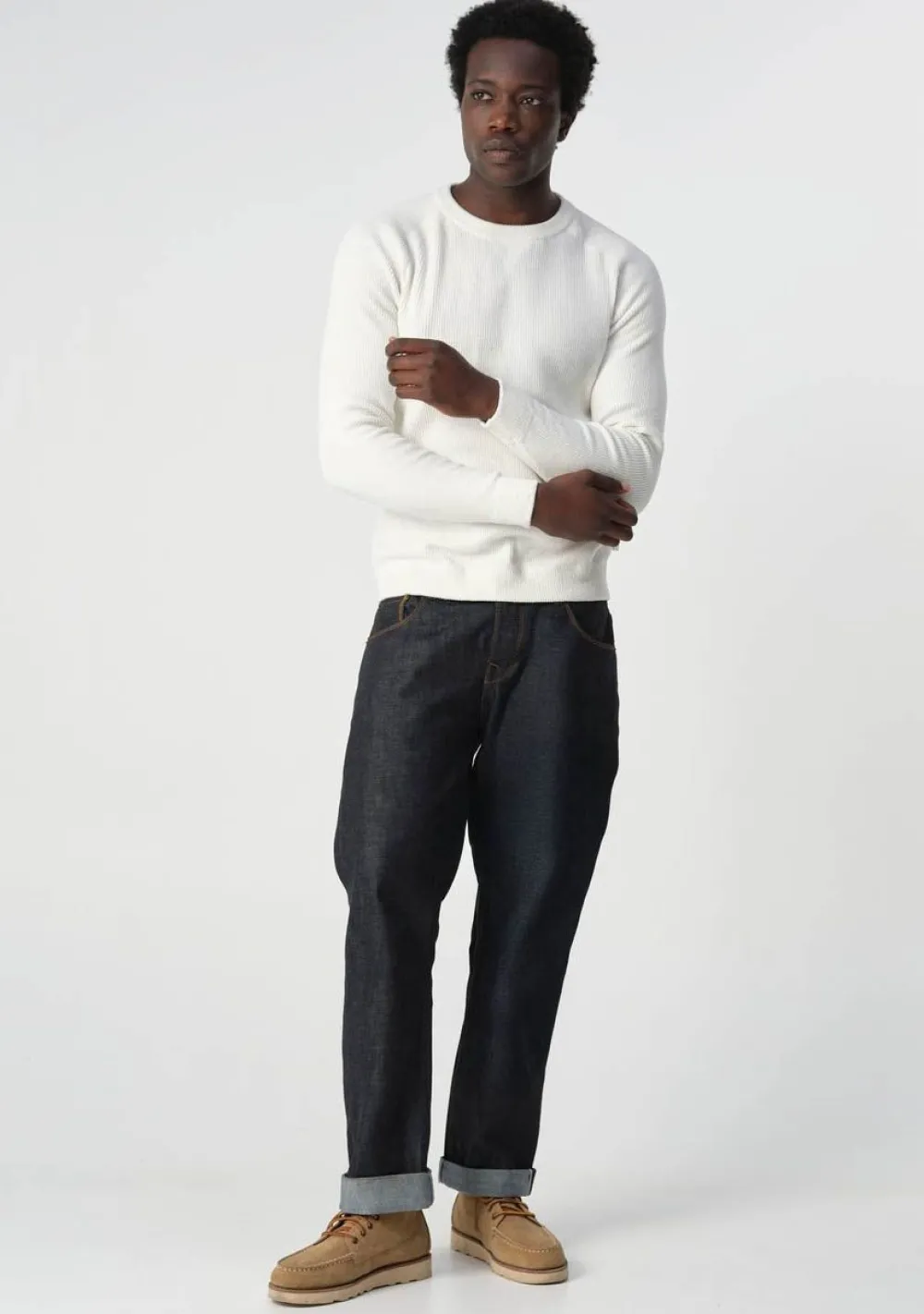 Truien>J.C RAGS TRUI Off white