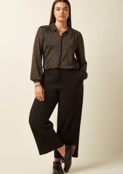 Blouses|Pakken & Co-Ords>KING LOUIE BLOUSE Zwart