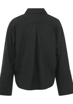 Blouses>KNIT-TED BLOUSE Grijs