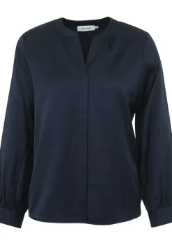 Blouses>KNIT-TED BLOUSE Blauw