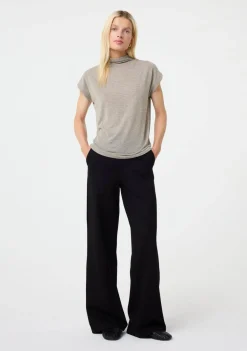 Shirts>KNIT-TED SHIRT