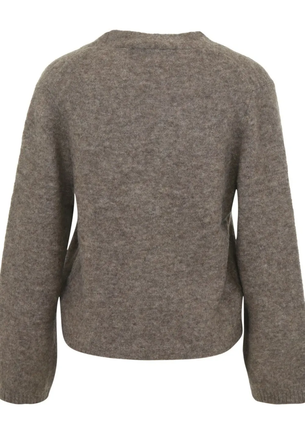 Vesten>KNIT-TED VEST Bruin