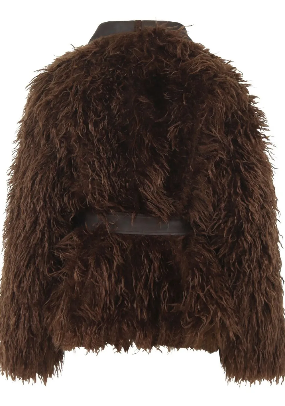 Jassen|Blazers & Jasjes>LAAGAM LEER/SUEDE JACK Bruin