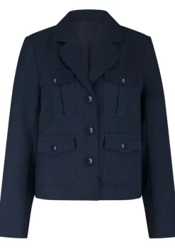 Blazers & Jasjes|Pakken & Co-Ords>LABEL DOT BLAZER Blauw
