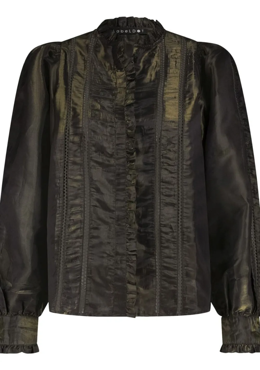 Blouses>LABEL DOT BLOUSE Groen