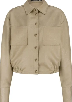 Pakken & Co-Ords|Blouses>LABEL DOT BLOUSE goud