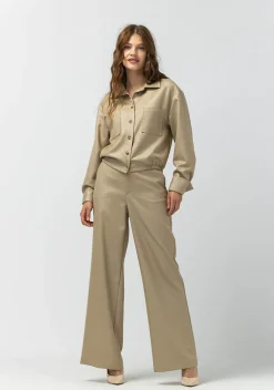 Pakken & Co-Ords|Blouses>LABEL DOT BLOUSE goud