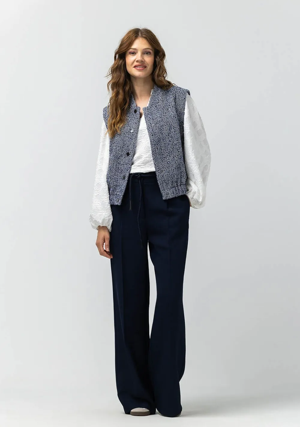 Gilets|Blazers & Jasjes>LABEL DOT GILET Blauw